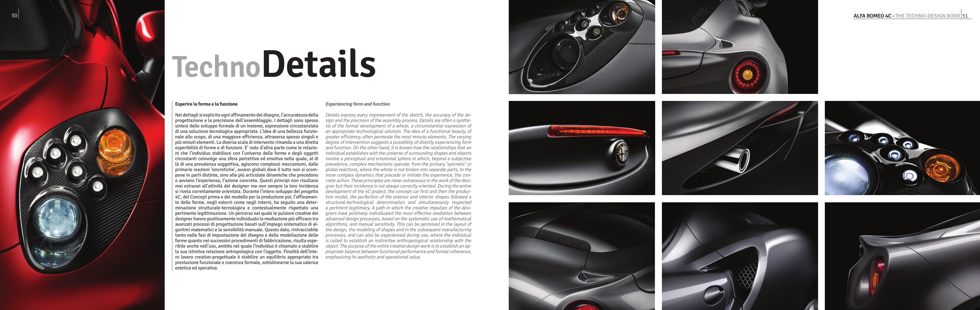 2015 Alfa Romeo 4C Technical Brochure Page 2